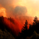 The LNU Lightning Complex Fire on August 20, 2020 in Healdsburg, California.